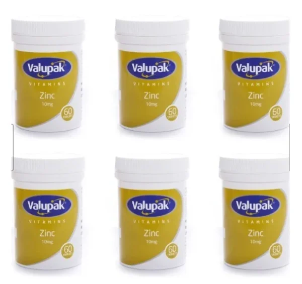 Valupak Zinc 10mg Tablets